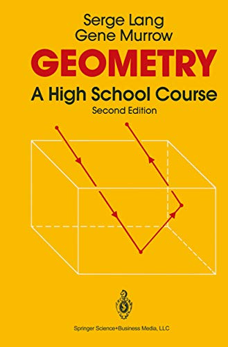 Geometry: A High School Course (English Edition)