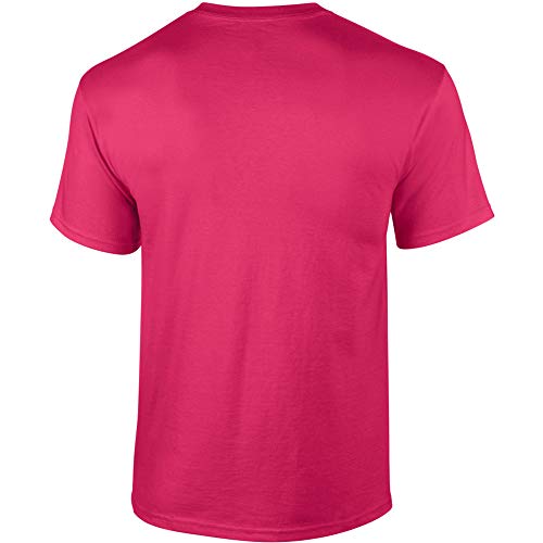 Gildan - Camiseta básica de manga corta Modelo Ultra Cotton para hombre caballero (Pequeña (S)/Azul marino)