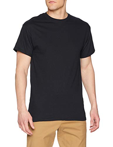 GILDAN - Camiseta - para hombre Negro negro Medium