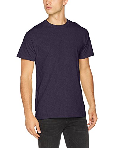 Gildan Heavy Cotton Tee - Camiseta para hombre Black (Blackberry). S