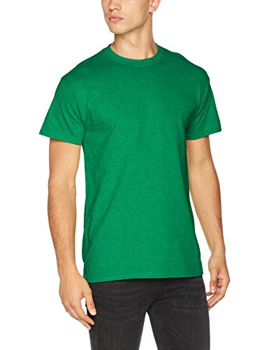 Gildan Heavy Cotton Tee - Camiseta para hombre Verde (Antique Irish Green) L