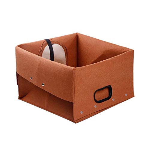 Goumaomao Acogedor Gato Cama Multifuncional Cama del Animal Doméstico del Perrito De Fieltro Lavable Plegable del Gato Nido Caliente De La Casa Al Aire Libre Respirable Carrier Bolsa De Mascotas