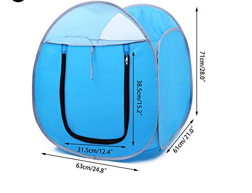 GUTONGHAO Space Cat Valla Mascota Portátil Plegable Ejercicio Perrera Perros Gatos Interior Al Aire Libre Extraíble Malla Sombra Cubierta Cat House