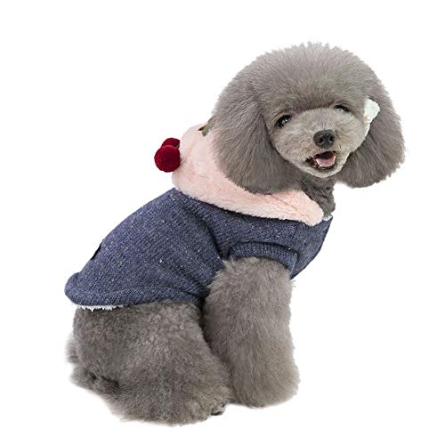 Handfly Ropa de Perro para Perros pequeños Invierno Cachorro Chihuahua Mascota Perro Abrigo Chaqueta Caliente Ropa de Perros