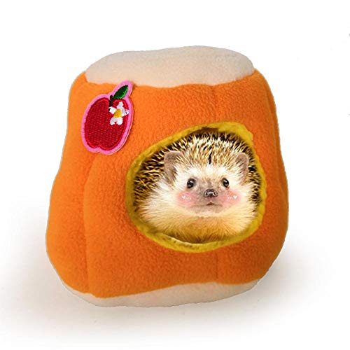 Heoolstranger Hamster House,Hamster Tent Bed Jaula para Dormir Caliente Y Duradera para Mascotas para Loros Pequeños marvelously Well-Suited