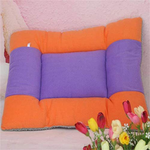 HHpcspc Jerarquía del Animal doméstico Cajón del Perro casero Camas Mat Gruesa Manta Mascota del Perrito de Cama Gatito Manta Cama del Perro casero Mantas Lavable Suave Perrera