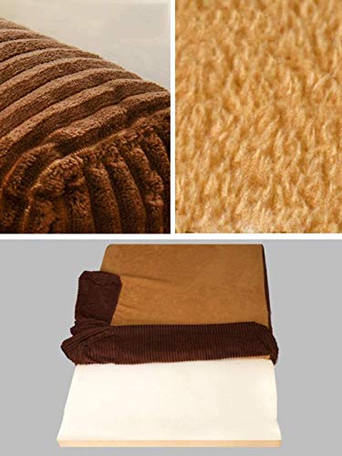 HHpcspc Jerarquía del Animal doméstico Memory Foam Mascotas Perro Cama Sofá Camas ortopédicas Perro de Gran tamaño-extraíble Lavable Cubierta, Brown, Perrera (Size : XL)