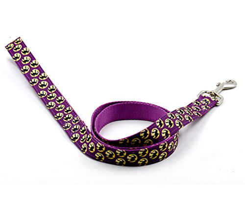 Hillento perro de mascota tracción de Halloween cuerda leash + pet collar ajustable ajustable juego de correa con campana pequeña, bruja, S