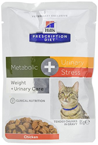 HILLS PRES. DIET FELINE METABOLIC +URINARY STRESS SOBRE 85G