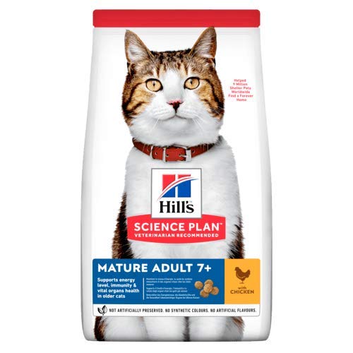 Hills Science Plan Feline Mature Adult 7+ Pollo 10Kg 10000 g