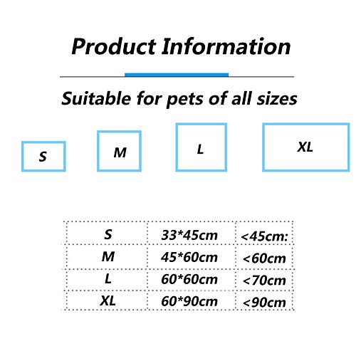 HSHXY Almohadillas De Entrenamiento para Cachorros | Almohadillas de Entrenamiento para Cachorros Que absorben y neutralizan la orina al Instante | Sin Fugas,S 100pcs