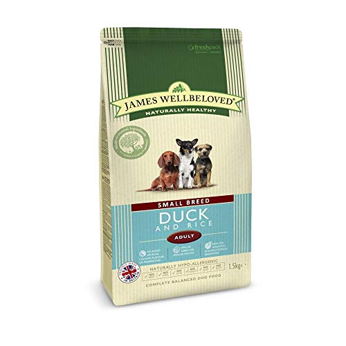 James wellbeloved Perros Forro Pato y Arroz Adulto Kleine raza (1.5kg)