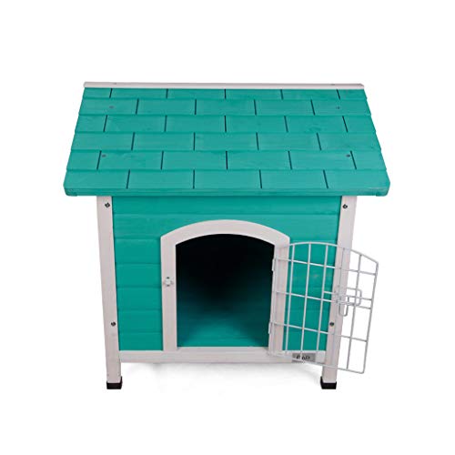 JIANXIN Cama para Mascotas, Camilla para Gatos Cerrada, Caseta para Perros, Abeto, Adecuada para Gatos Y Perros Pequeños De Todos Los Tamaños, Adecuada para Todas Las Estaciones (Color : Green)