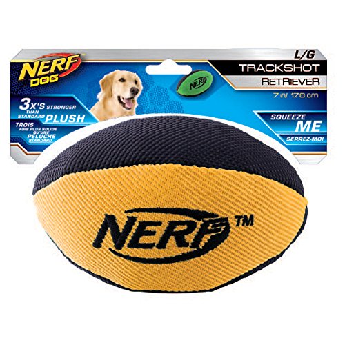 Juguete NERF TRACKSHOT SQUAAKER. PELOTA RUGBY (Caja 2 Und)