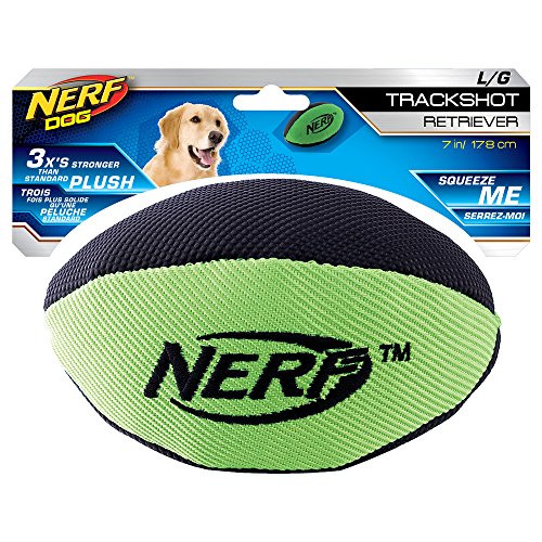 Juguete NERF TRACKSHOT SQUAAKER. PELOTA RUGBY (Caja 2 Und)