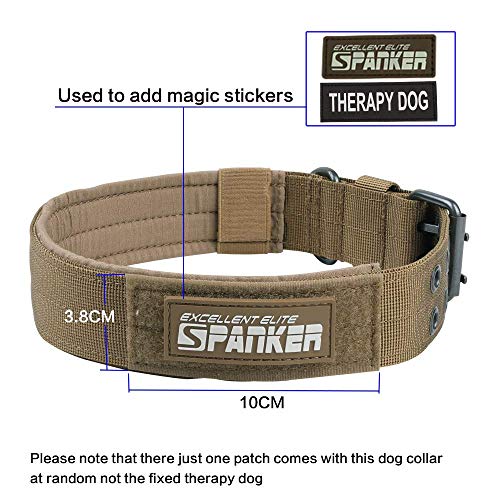 JW-online Perro del Entrenamiento del Perro Collar de Nylon Exterior del Collar Resistente pequeños Collares de Perros Grandes Productos para Mascotas,MCP,L (47-53cm)