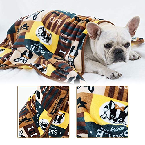 JZTRADING Camas para Perros Manta Perro Cojin Perro De Pet Manta Cobija Esponjosa Perro Cama Perro Mat Esponjoso Gato Mat Gatito Cama Lavable Cama del Perro Gato Manta m