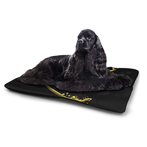 KANKANHAHA - Alfombrilla para Cama de Perro con diseño de Dibujos Animados Simpsons Suave y Lavable y Antideslizante para Perros y Gatos