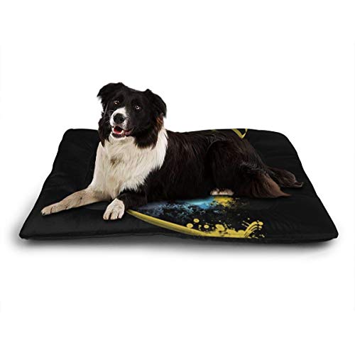 KANKANHAHA - Alfombrilla para Cama de Perro con diseño de Dibujos Animados Simpsons Suave y Lavable y Antideslizante para Perros y Gatos