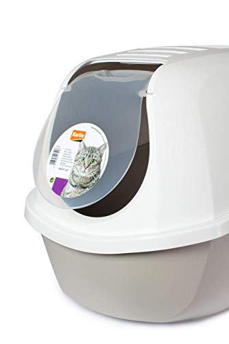 Karlie Gato Inodoro Smart Cat con Techo, 52 x 39 x 41 cm