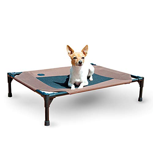 K&H Mascotas| Catre Elevado Original para Mascotas | Cama para Perros y Gatos | Mediano