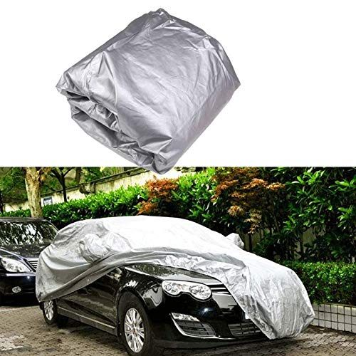 KKmoon Funda para Coche, Funda Exterior del Coche, Cubierta del Coche, Antipolvo, Anti-uv , Resistente a Arañazos y Nieve(4.7 x 1.8 x 1.5M)