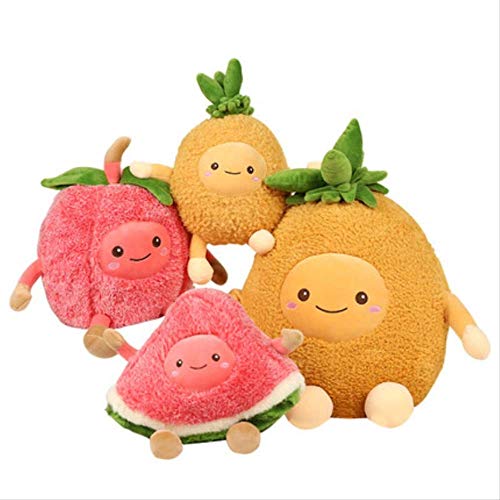 KMNHFGDB Peluche Juguete Fruta Sandía Muñeca Muñeca Linda Muñeca De Trapo Caricatura Sostener Almohada para Los Hombres Y Mujeres Regalo De Cumpleaños 30Cm C