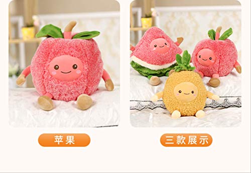 KMNHFGDB Peluche Juguete Fruta Sandía Muñeca Muñeca Linda Muñeca De Trapo Caricatura Sostener Almohada para Los Hombres Y Mujeres Regalo De Cumpleaños 30Cm C