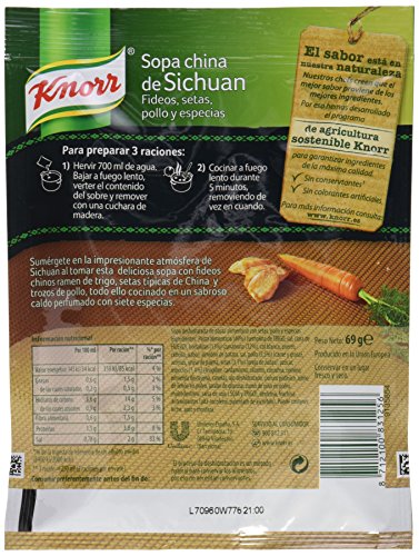 Knorr Sopa China de Sichuan - 69 g