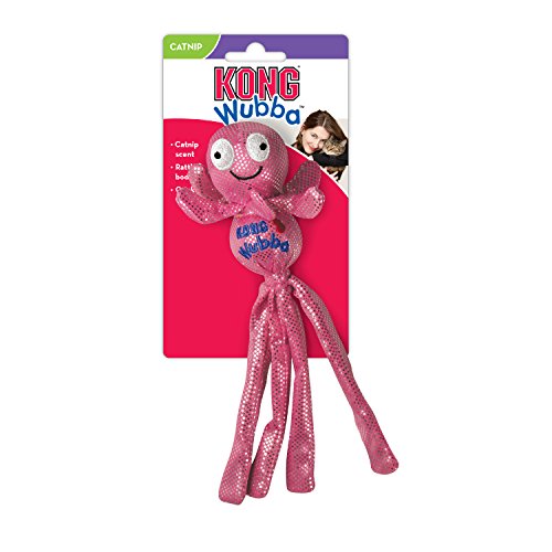 KONG JU03956 Cat Wubba Octopus Pulpo