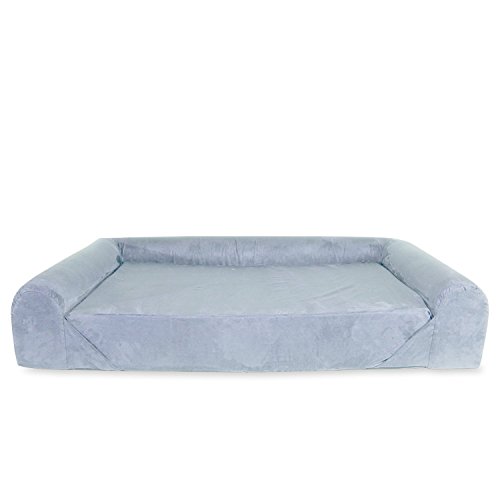 KOPEKS Funda de Repuesto para Sofa de Perros Funda Sofá Gris - XL