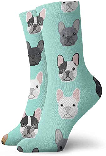 ksale Bulldog francés Perro Cachorro Perro Novedad Calcetines Calcetines Atléticos Medias 30CM