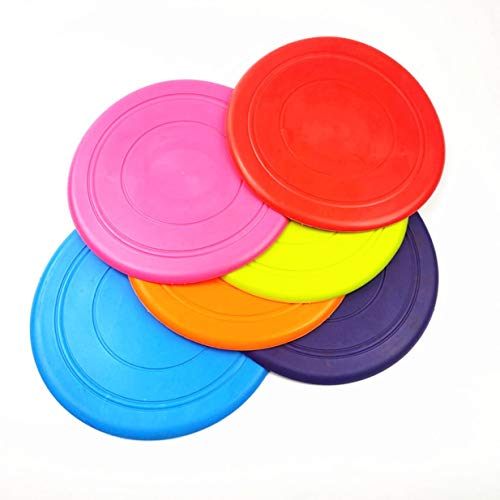 Kurphy Pet Disc Toys TPR Dog Toys Juguetes para niños Soft Disc Pet Disc Discos prácticos Trainning Puppy Toy - Azul