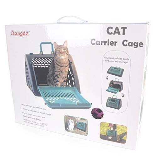 Las jaulas para mascotas ZXCMNB Pet Bolsa De Hombro, Conforme A Los Requisitos De La IATA For El Transporte De Animales Vivos, Flight Case Large Pet Carrier, Plegable Hacia Fuera El Gato Portátil Perr