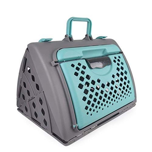 Las jaulas para mascotas ZXCMNB Pet Bolsa De Hombro, Conforme A Los Requisitos De La IATA For El Transporte De Animales Vivos, Flight Case Large Pet Carrier, Plegable Hacia Fuera El Gato Portátil Perr