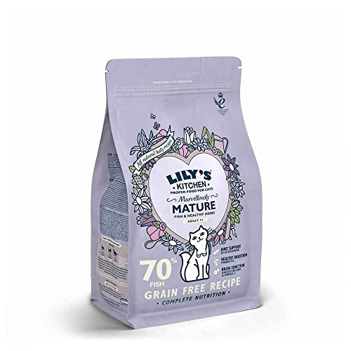 Lily 's Kitchen – Pienso SAINES y Délicieuses AU pez para gatos senior – 800 g