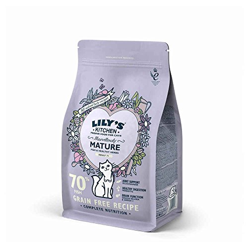 Lily 's Kitchen – Pienso SAINES y Délicieuses AU pez para gatos senior – 800 g