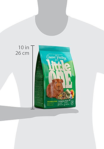 Little One Green Valley - Césped para cobayas, 750 g