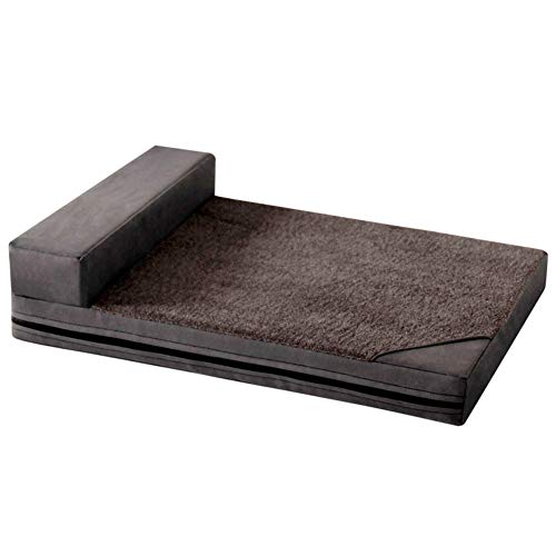 lovecabin Colchon Ortopedico para Perros Sofa Cómodo Lavable para Perros Cama Ortopédica Cama Perros Viejos Mayores Avanzada Edad Mascotas Senior S M L XL (Mediano)