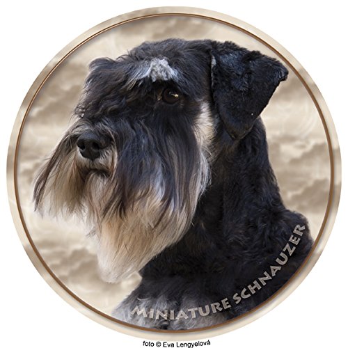 LUKKA Schnauzer - Adhesivo Decorativo (15 cm)