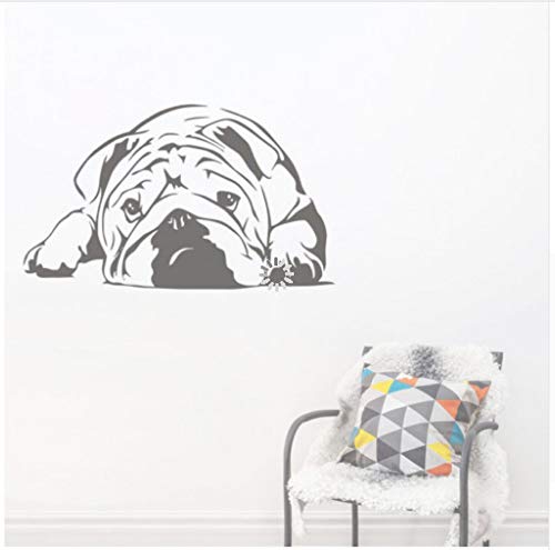 Luotears57x33cm Lindo Dálmatas Perro Animales Mascotas Veterinaria Perro etiqueta de la pared Animal etiqueta de la pared Pegatinas de Pared de Vinilo Arte decoración del hogar venta caliente