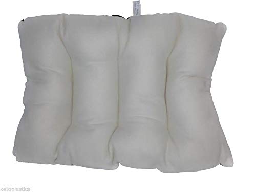 LY Tools Almohada Rectangular para Perros y Gatos, tamaño Mediano, Color Crema, de la Marca