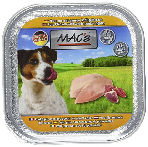 Mac 's Gallina Pur con Aves Corazones, 11 Pack (11 x 150 g)