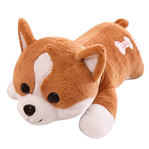 MAIJING Cute Pet Dog Doll Plush Toy Pillow PP Algodón Relleno De Furry Dog Dolls Almohada Cojines Juguetes para Niños