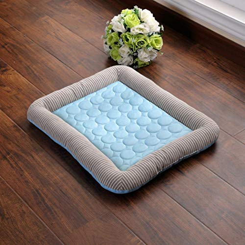 Mantas Alfombra para Mascotas Dog Cat Cooling Bed Pad Summer Sleeping Respirable Lavable Pet Kennel Car Mat - S 6