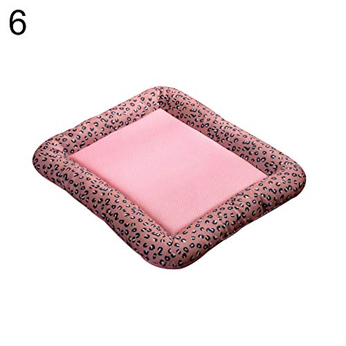 Mantas Alfombra para Mascotas Dog Cat Cooling Bed Pad Summer Sleeping Respirable Lavable Pet Kennel Car Mat - S 6