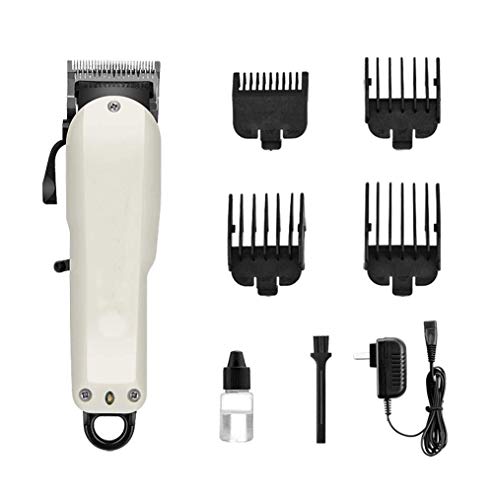 Maquinillas Eléctricas Chrome Herramienta de máquina de Afeitar Perro Especial los Mascotas Pelo Trimmer Grinder y estética Clippers Pet Shop Plateado Fina lámina de Acero