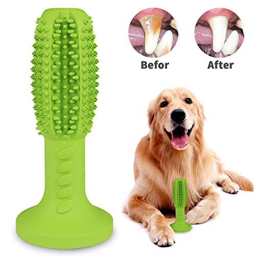 MEKEET Cepillo de Dientes para Perros Dog Brushing Stick Limpieza de higiene Dental Cuidado Oral para Mascotas Juguete