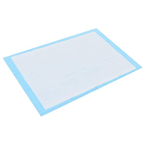 mewmewcat Empapadores Perros Toallitas de Entrenamiento para Mascotas 90 x 60 cm 200 Unidades Azul y Blanco