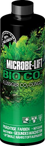 MICROBE-LIFT Bio Co2 - Abono líquido de CO2, Fertilizante de Carbono para magníficas Plantas de Acuario, 118 ml